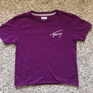 Tommy Hilfiger Dark Purple T-Shirt